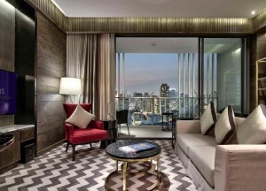 A suite at the new 137 Pillars Suites & Residences Bangkok