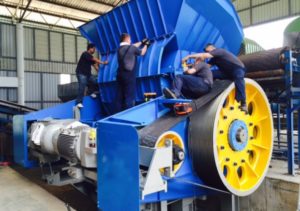 Installation of the Thunderstorm at the plant in Hatyai, Thailand. 